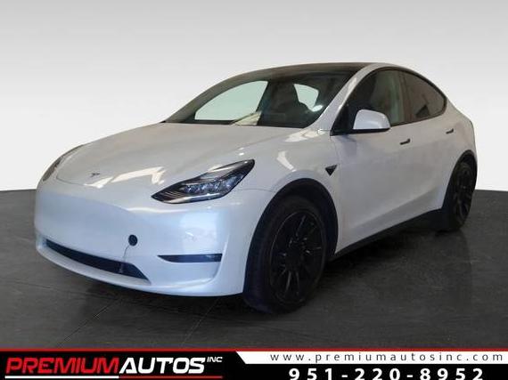 TESLA MODEL Y 2021 5YJYGDEE8MF079757 image